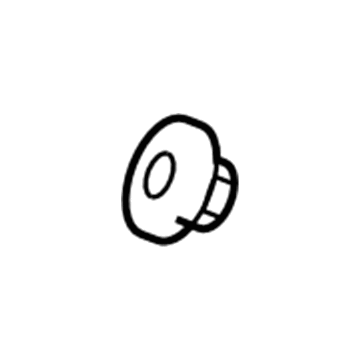 Jeep 6509764AA Lower Control Arm Lock Nut
