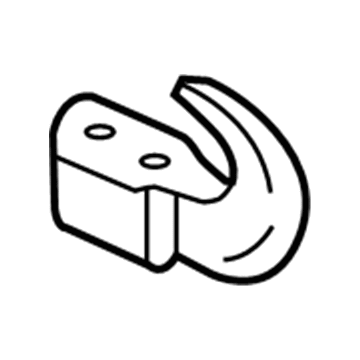 Mopar 52059191AA Tow Hook, Rear