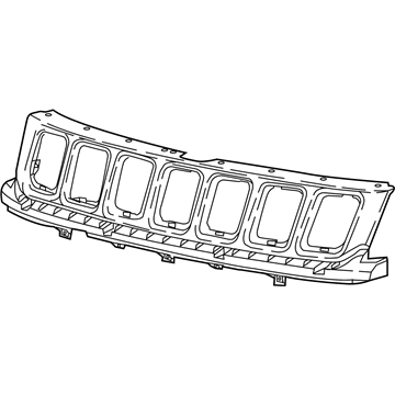 Jeep 6WQ67RXFAA Mount Panel