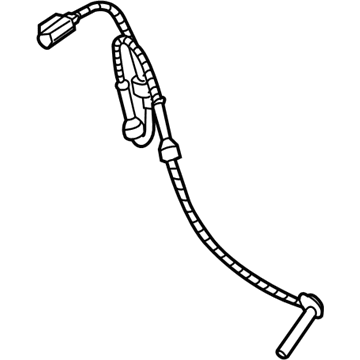 Mopar 68082092AC ABS Sensor, Front