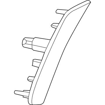 Mopar 68206450AA Side Marker Lamp, Front Passenger Side