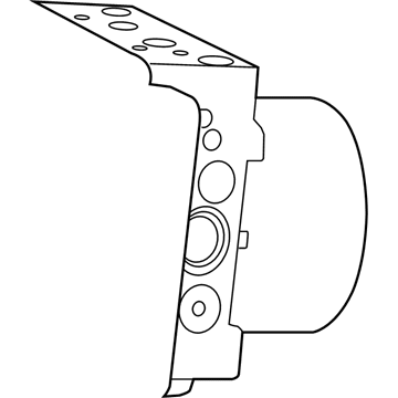 Jeep Cherokee ABS Control Module - 68373855AA