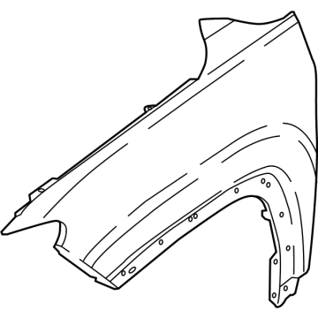 Jeep Compass Fender - 68430057AA
