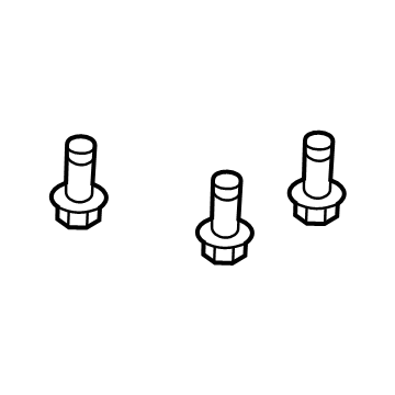 Mopar 6511821AA Bracket Bolt