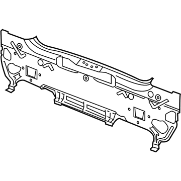 Mopar 68502427AA Rear Body Panel, Lower