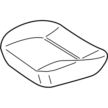 Mopar 5ZM16ND5AA Cushion Cover, Front Passenger Side