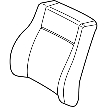 Mopar 5ZM15ND5AA Seat Back Cover, Front Driver Side