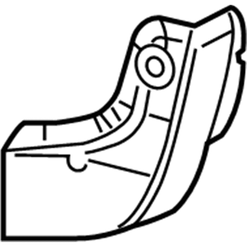 Mopar 68143778AA Guard, Front Passenger Side