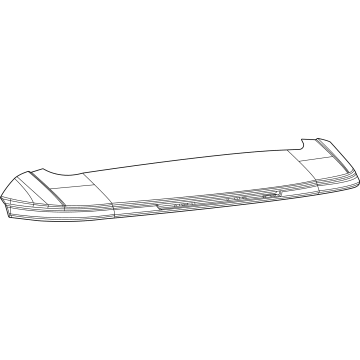 Jeep Grand Cherokee Spoiler - 68570771AC
