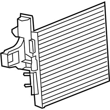 Jeep Commander A/C Condenser - 55116928AA