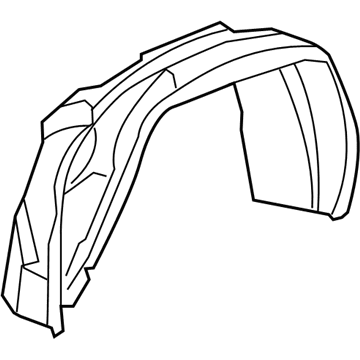Mopar 5182556AD Fender Liner