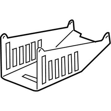 Mopar 52102872AA Vapor Canister Bracket, Lower