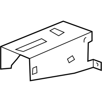 Mopar 53032172AB Vapor Canister Bracket, Upper