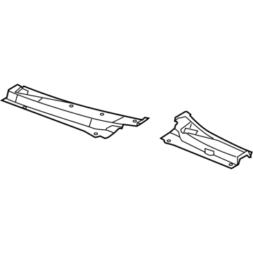 Dodge 68021005AC Cowl Grille