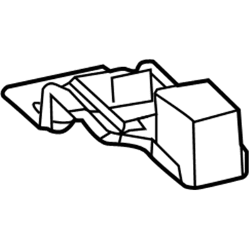 Ram 68135063AA Spare Carrier Mount Bracket
