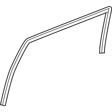 Chrysler Pacifica Window Run - 5102343AC