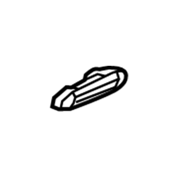 Mopar 1XZ85BD3AA Recline Handle, Gray, Center Driver Side