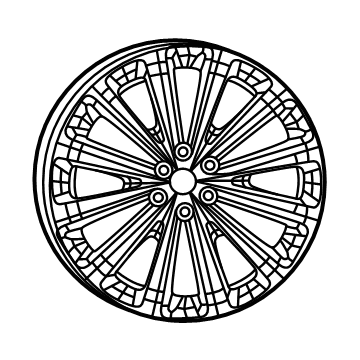 Jeep 4755411AA Wheel, Alloy