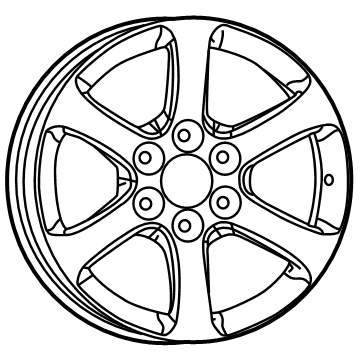 Jeep Wagoneer L Spare Wheel - 4755327AA
