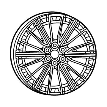 Jeep 4755413AA Wheel, Alloy