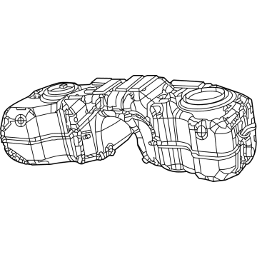 Jeep 68551396AA Fuel Tank