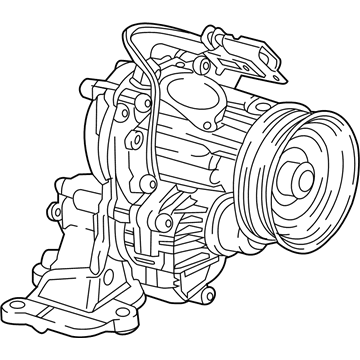 Jeep Wrangler Water Pump - 5048283AF