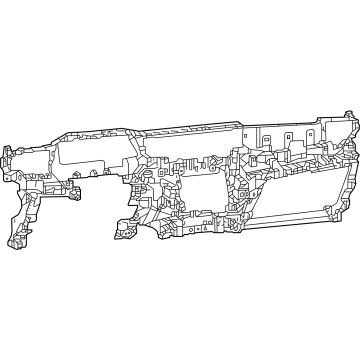 Jeep 68376610AF Dash Panel