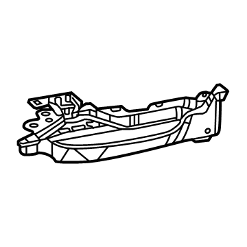 Jeep 68430465AB Lower Support