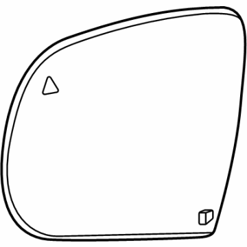 Mopar 68228918AB Mirror Glass
