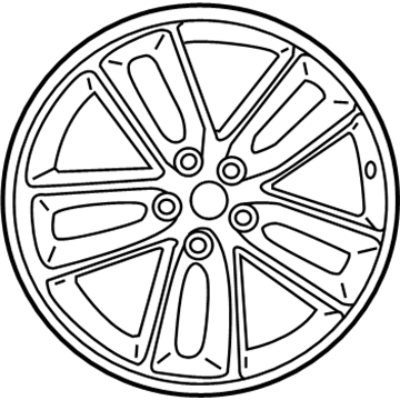 Dodge 6TE83RNWAA Wheel, Alloy