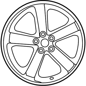 Dodge 5ZW66VXWAC Wheel, Alloy