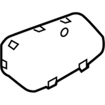 Mopar 1BG421J8AA Bezel, Front Passenger Side