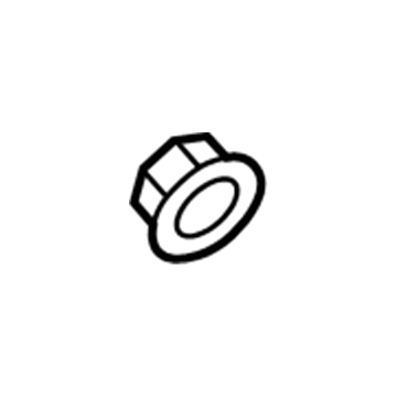 Jeep 6511458AA Nut - Hexagon Flange