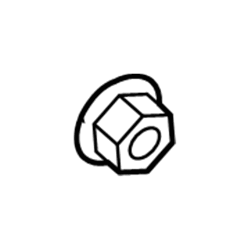 Jeep 6511458AA Nut - Hexagon Flange