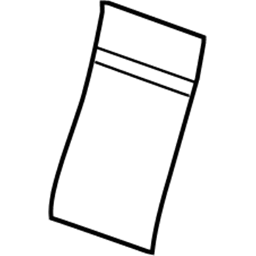Mopar 68104600AA Seat Back Pad, Rear Passenger Side