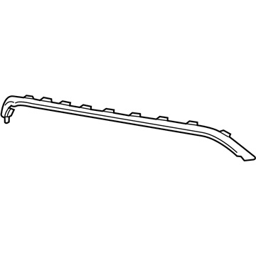 Mopar 68203029AB Upper Molding, Front