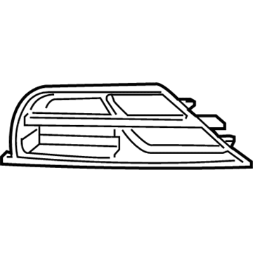 Mopar 68203014AC Bezel, Black, Front Passenger Side
