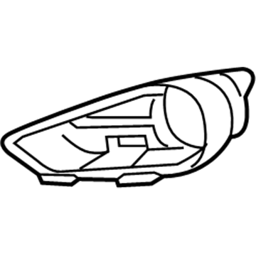 Mopar 68229006AA Fog Lamp Bezel, Front Outer Passenger Side