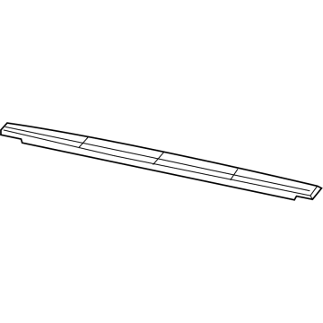 Mopar 68343264AA Spoiler, Rear