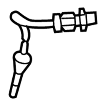Mopar 5146662AB Lower Oxygen Sensor, Center