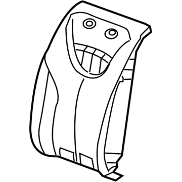 Mopar 5SK36DX9AA Seat Back Cover, Rear Passenger Side