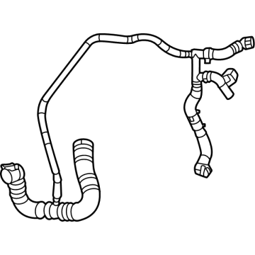 Jeep Compass Radiator Hose - 68444060AC