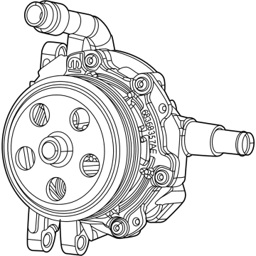 2023 Jeep Wagoneer L Water Pump - 68548612AB