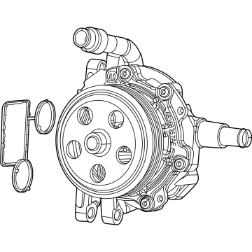 2023 Jeep Wagoneer L Water Pump - 68377365AE