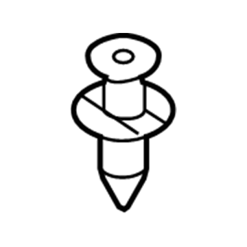 Jeep 6510891AA Push Pin