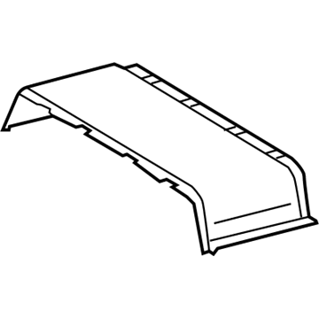Mopar 5123140AA Headliner, Center Upper