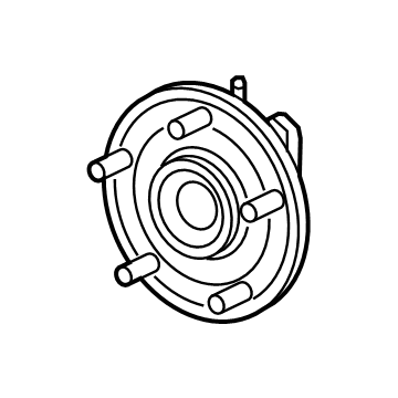 Chrysler 68429526AA Hub & Bearing