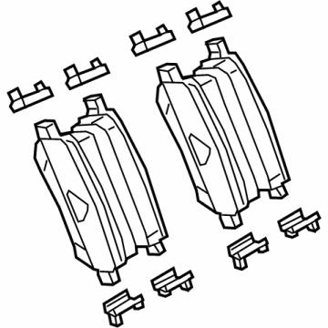 2023 Chrysler Voyager Brake Pad - 68507069AA