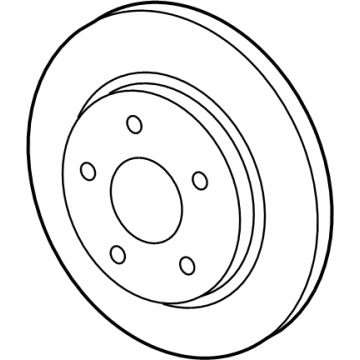 2022 Chrysler Voyager Brake Disc - 68420068AA