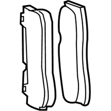 Dodge 68501808AA Brake Pads